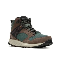 Boots-Merrell Wildwood Mid LRT WP Boots for Men (SALE) Forest