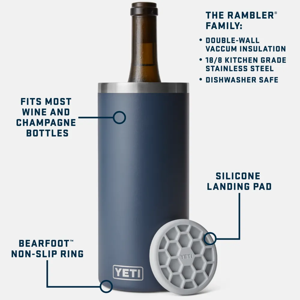 Bottles & Mugs-Yeti Wine Chiller Ultramarine Violet