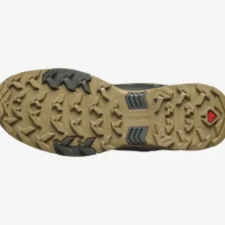 Boots-Salomon X Ultra-4 Mid Gore-Tex Shoes for Men Deep Lichen Green/Peat/Kelp