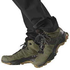 Boots-Salomon X Ultra-4 Mid Gore-Tex Shoes for Men Deep Lichen Green/Peat/Kelp